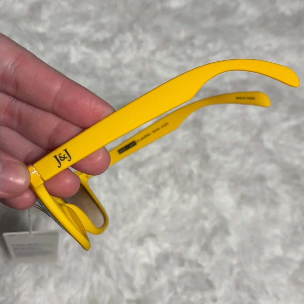 New Janie And Jack Yellow Kids Sunglasses Size 2 To 4 Years Age